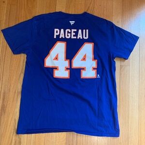 Jean-Gabriel Pageau New York Islanders Fanatics Authentic T-Shirt Blue Large